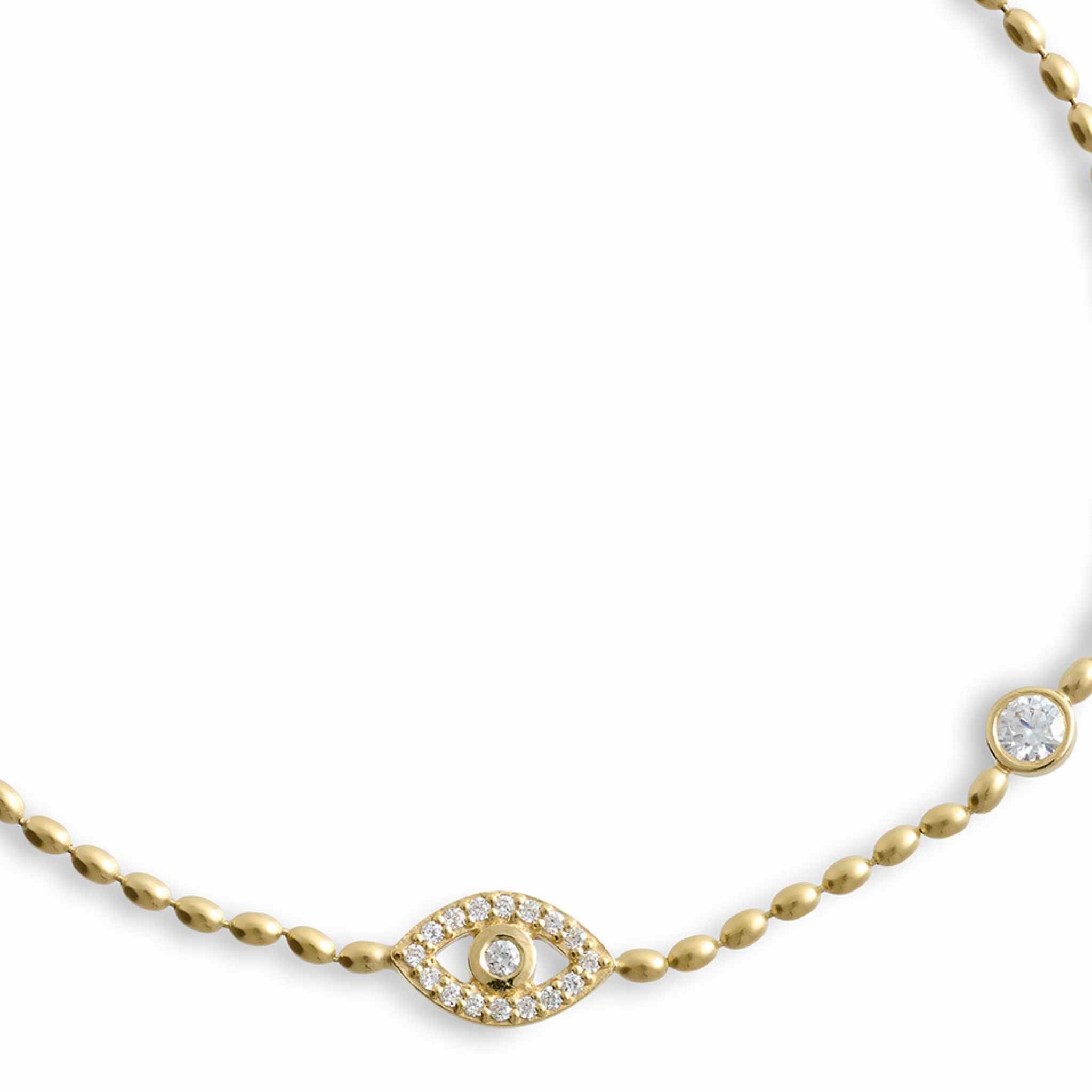 The Evil Eye Bracelet (Gold and silver) (Pre-Order)