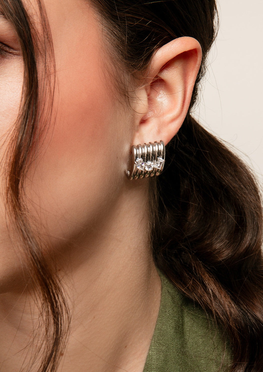 The Silver Sienna Earrings