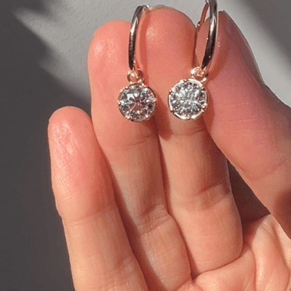 The Button-Back Earrings