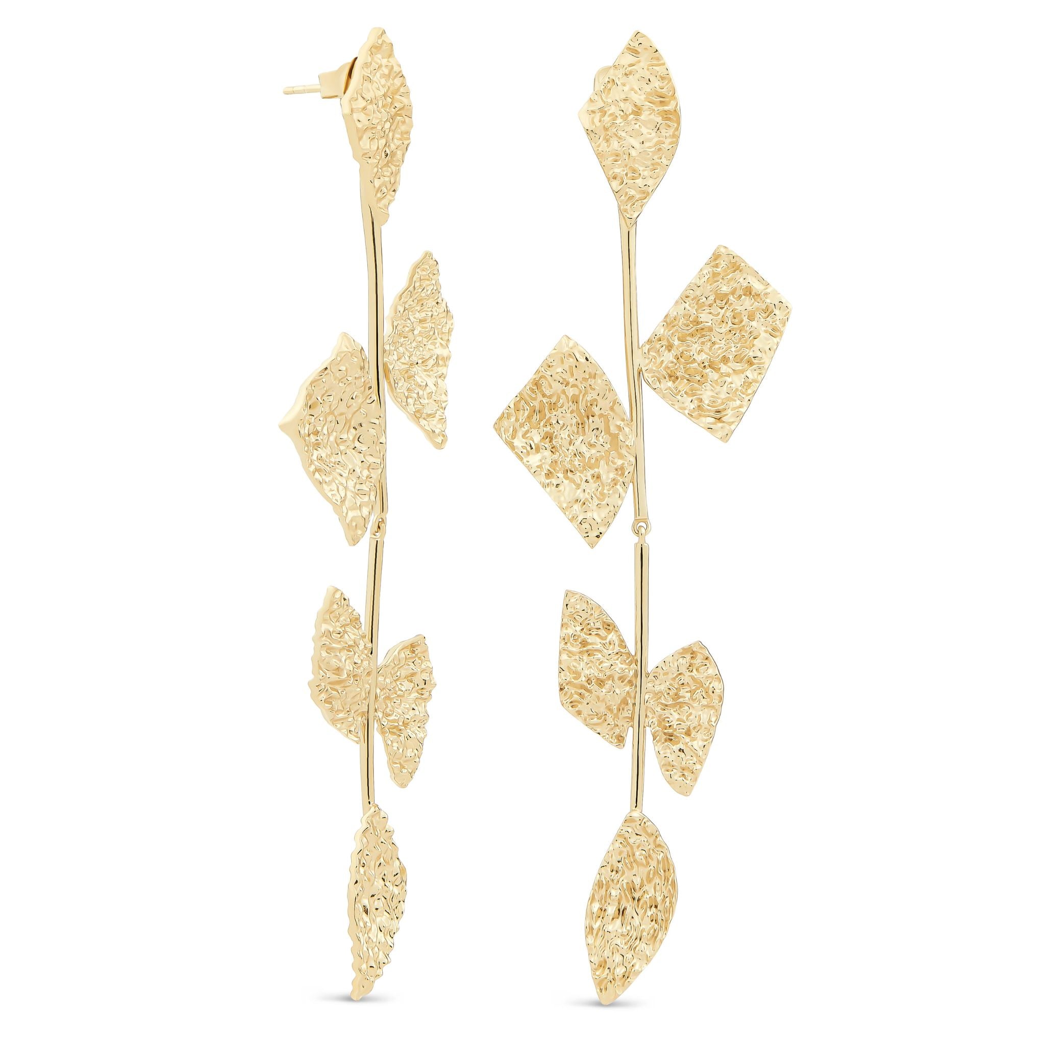 The Gold Leaf Earrings