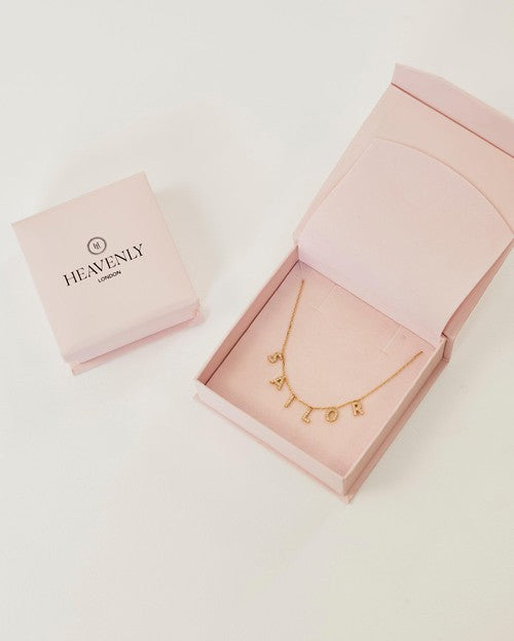 The Bespoke Gold and Diamond Name Necklace